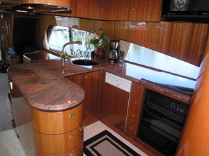 BALOZI 6 Galley Looking Aft