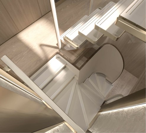 Majesty 111 - stairs