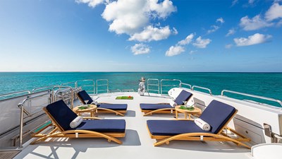 CARTE BLANCHE 161'/49.07 Christensen 2009/2023 - Sundeck Lounge Area