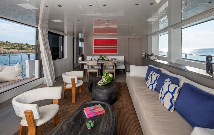 Main Deck saloon port view