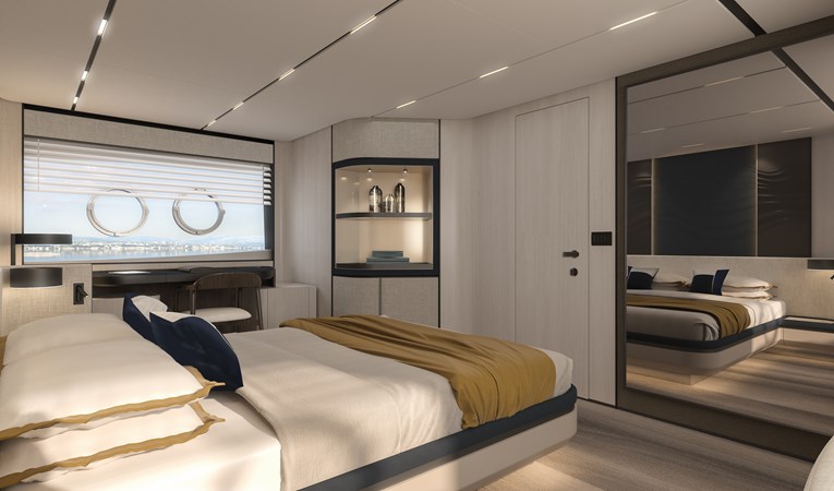 Majesty 72 Master Cabin