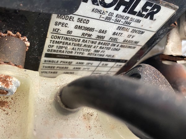 34-GENERATOR SERIAL NUMBER