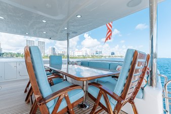 FULLY OCCUPIED 15 Aft Deck Seating