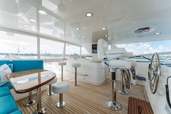 FULLY OCCUPIED 27 Upper Flybridge Deck