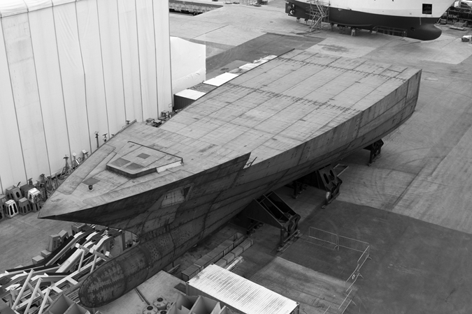 ISA CONTINENTAL 80 under construction