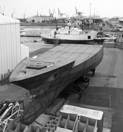 ISA CONTINENTAL 80 under construction