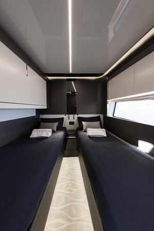 Never Give Up Azimut S8 Twin Cabins