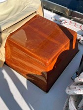 NEW HORIZONS 42 Dorade Vent Teak Box