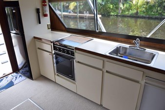 ALIKAL 15 Galley Looking Aft     
