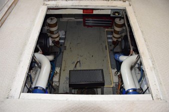 ALIKAL 35 Engine Room Opening        