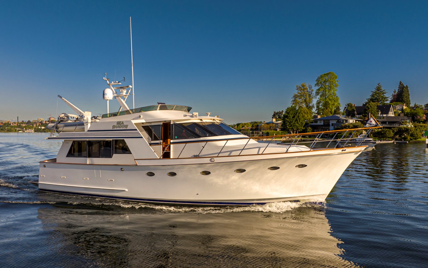 Sea Shadow Motor Yacht OCEAN ALEXANDER 56' 1987 | YATCO