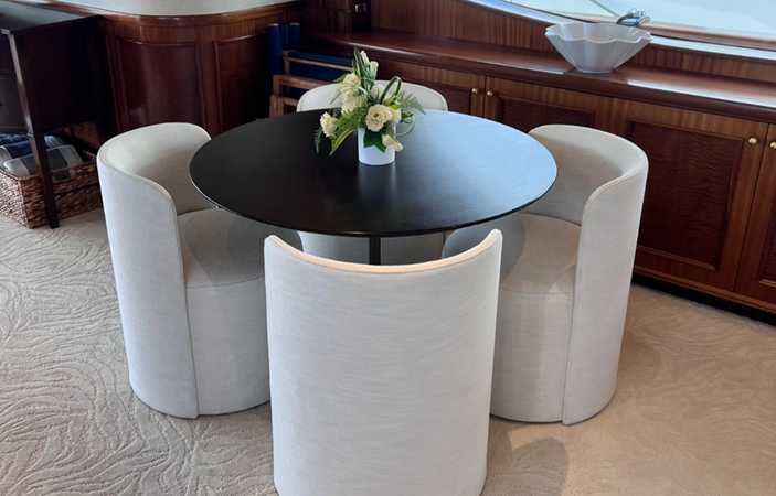 Mian Deck Salon Game Table