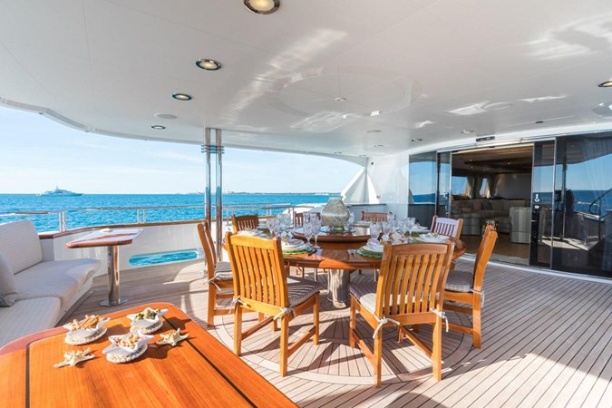 Bridge Aft  Deck Exterior Dining