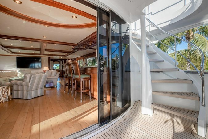  Bridge Aft Deck and Fly Bridge Stairs