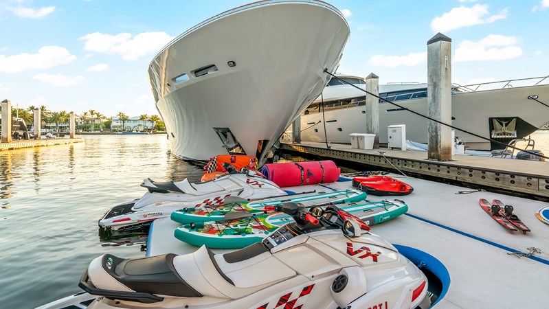 Bow, Jet Skis and Toys