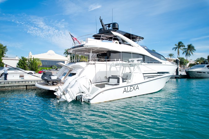 8_2018 86ft Sunseeker 86 Yacht ALEXA