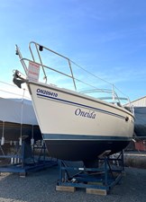 ONEIDA 3 In cradle toward bow IMG_1967