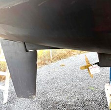 ONEIDA 7 Rudder & prop  IMG_1769