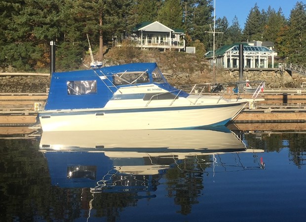 Starboard side - full canvas