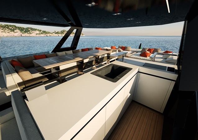 TribaleCat54 Flybridge Bar