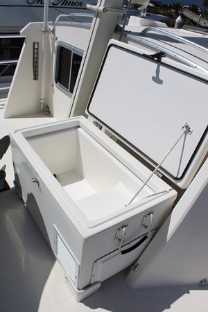 Boat deck freezer