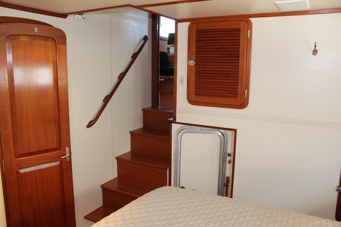 Companionway from master to salon