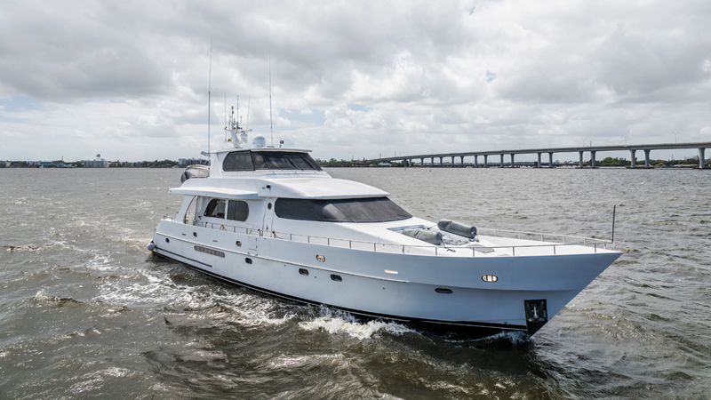 4_2001 76ft Grand Harbour Yachts CINNABAR VI