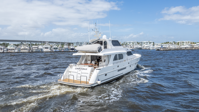 7_2001 76ft Grand Harbour Yachts CINNABAR VI