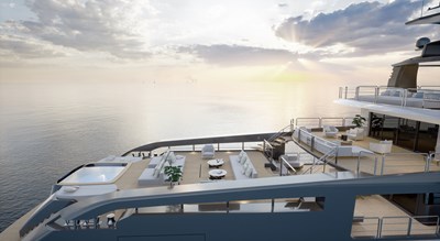 ANTONINI NAVI SUY 135 7 Sun deck / Swimming Pool