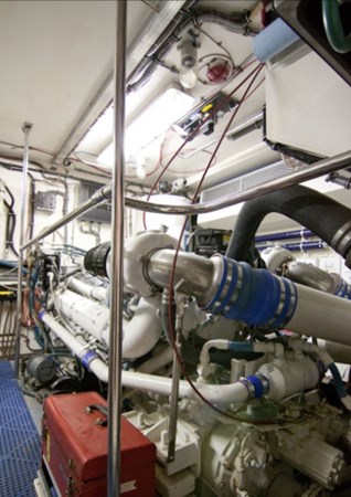 65_1994 70ft Hatteras 70 Cockpit M_Y LUMBER AWAY IV