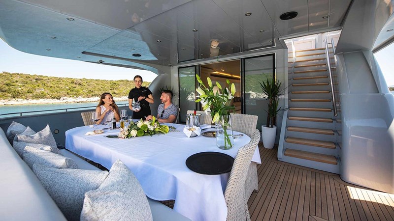 ANAVI Aft Deck Dining