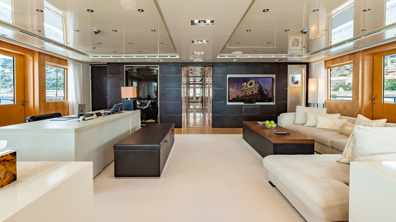 Loon 221' -  Skylounge Deck Master Stateroom's Office