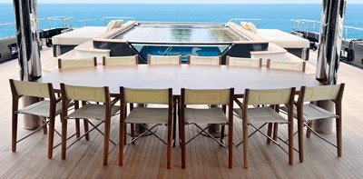 LOON 4 Loon 221' -  Main Deck Aft Dining