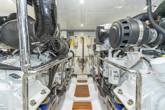 Engine room looking forward