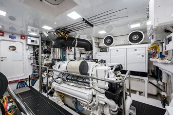Starboard Engine Looking Forward 