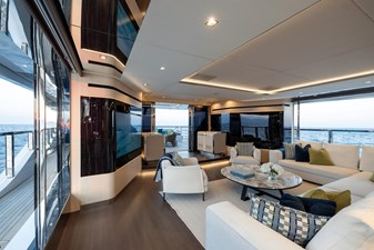 Main Salon Looking Aft
