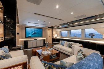 Upper Deck Salon Looking Forward To Starboard