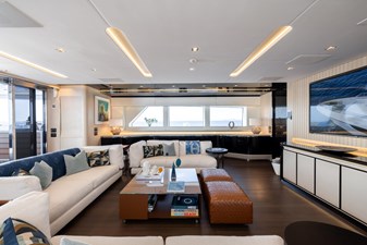 Upper Deck Salon Looking To Port