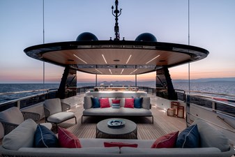 Sundeck Lounging Area Looking Aft