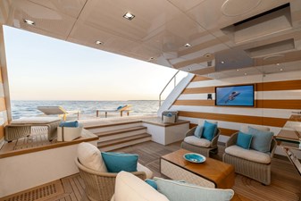 Beach Club Looking Aft To Port 