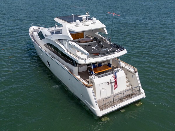 75' Aicon Yacht Drone-14
