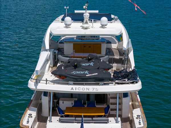 75' Aicon Yacht Drone-15