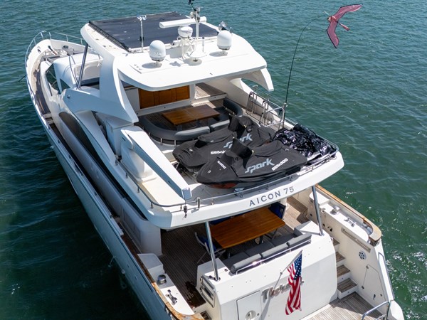 75' Aicon Yacht Drone-17
