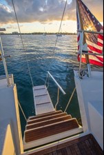 SORCERER II 5 Opening Transom and; Steps