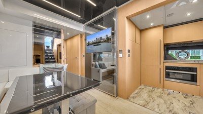 BABY PEARL 16 Galley Looking Forward To Starboard