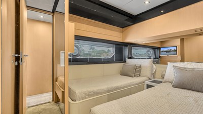 BABY PEARL 27 Twin Stateroom Starboard Side