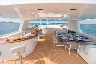 Forward facing Flybridge