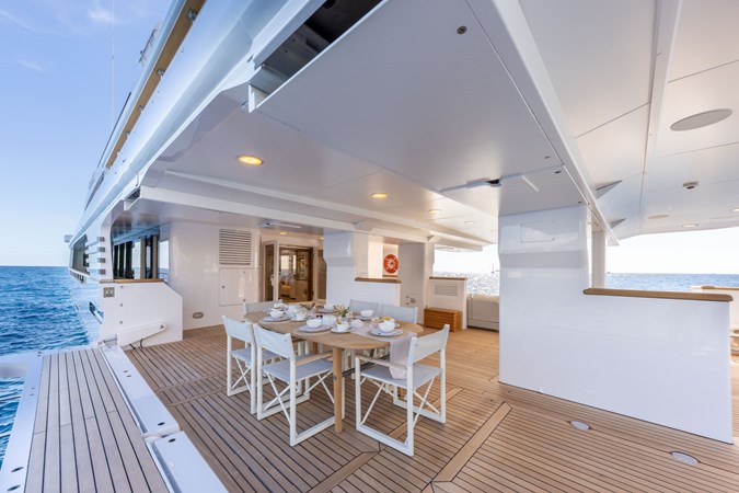 Main deck aft port side baclony