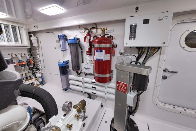 2024 Viking 68 Convertible- GYS TRADE- Engine Room