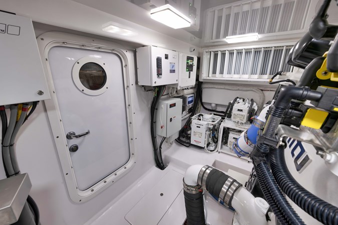 2024 Viking 68 Convertible- GYS TRADE- Engine Room